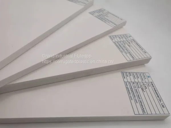 Samples of PVC Foam Sheet