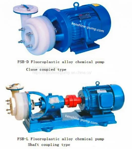FSB Fluoroplastic Centrifugal Anticorrosion Pump