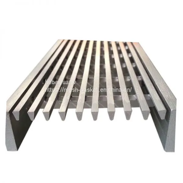 SS Flat Wedge v Wire Screen Panel Used for Iron Ore photo-2