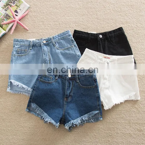 LAITE TR2010 Wholesales Customized Women Short Jeans Ladies Bodycon Short Jeans photo-2