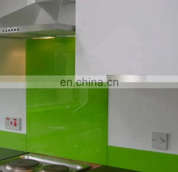 High Goss 575mm Silk Screen Printing Glass Splash Backs for Kitchen photo-2