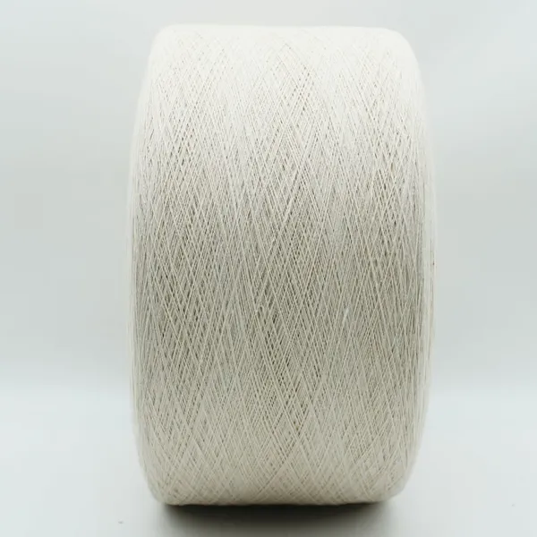 Ne8s/1 Raw White of Labor Insurance Glove Yarn Recycled Polyester Yarn Manufacturers Supply photo-4