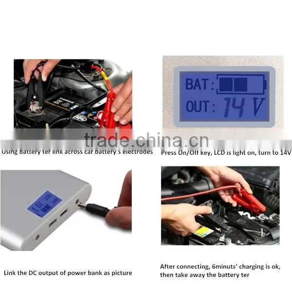 2016 New 50000Mha Powerful Aluminium Alloy Plate Portable Multifunctional for Camera Ipad Car Laptop Mobile Power Bank photo-4