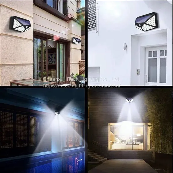 Outdoor LED Solar Light Motion Sensor IP65 Waterproof Sunlight Garden Decoration Street Light Solar Light Wall Light photo-4