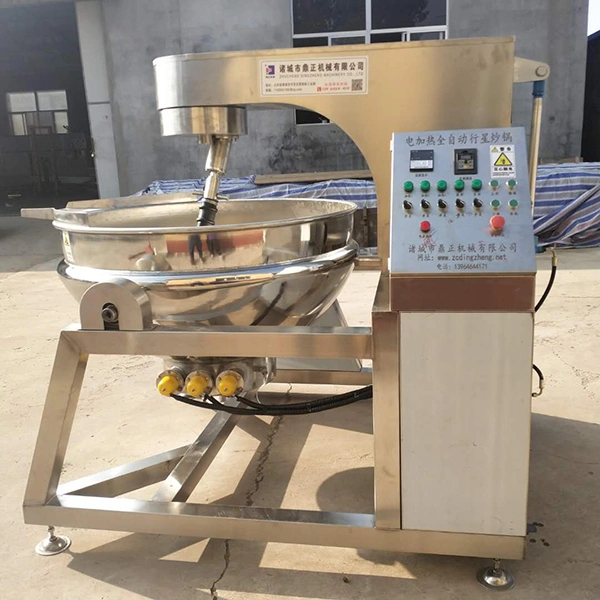 Stainless Steel Jacketed Kettle Electric Cooking Machine Double Jacketed Kettle photo-4