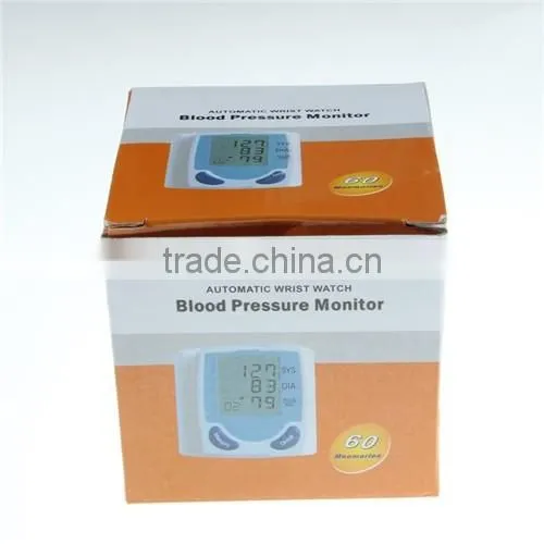 High Quality Oscillography Digital Wrist Watch Blood Pressure Monitor With Automatic Compression And Decompression Measurement photo-6