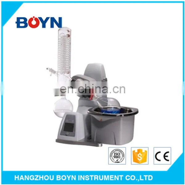 RE100-Pro Precise Chemical Resistant Double PTFE System Industrial Mini Rotary Evaporator With Timer Function photo-3
