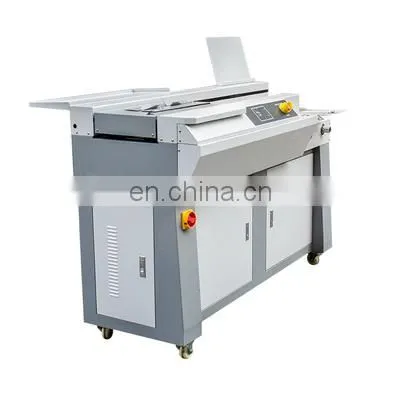 Hot Melt Glue Perfect Book Binding Machine Wireless Book Gluing Machine For Binding photo-4
