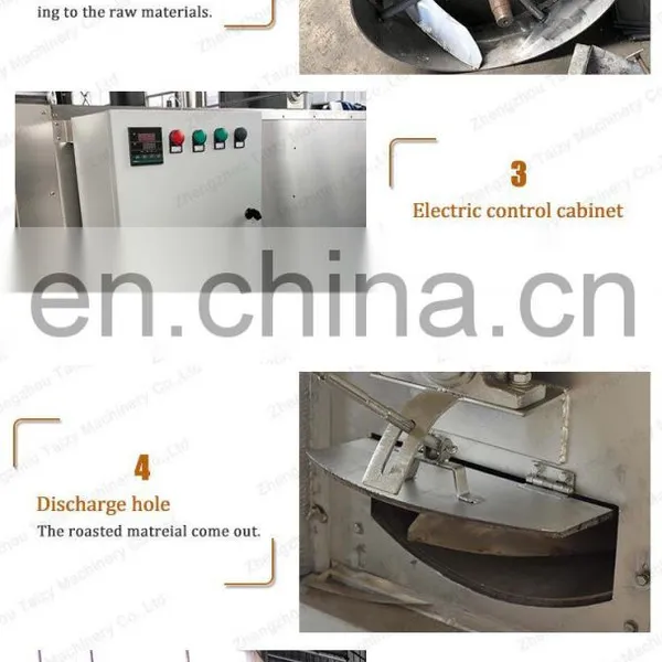 Peanut Roasting Nuts Sesame Soybean Corn Groundnut Roaster Processing Machine photo-5