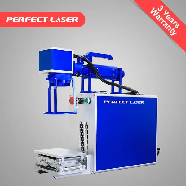 Newest Handheld Portable Fiber Laser Marking Engraving Printing Machine for Big Object photo-2
