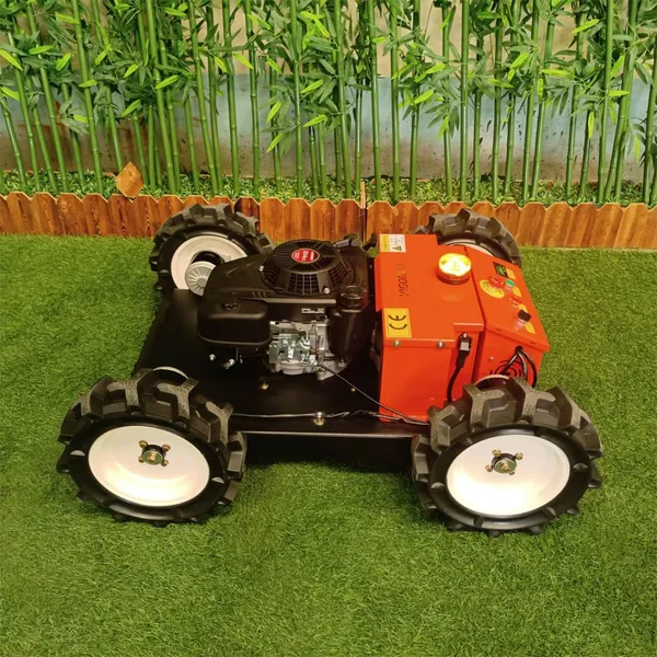 Remote Control Mower on Tracks, China Slope Mower Cost Price, Remote Brush Cutter for Sale photo-4