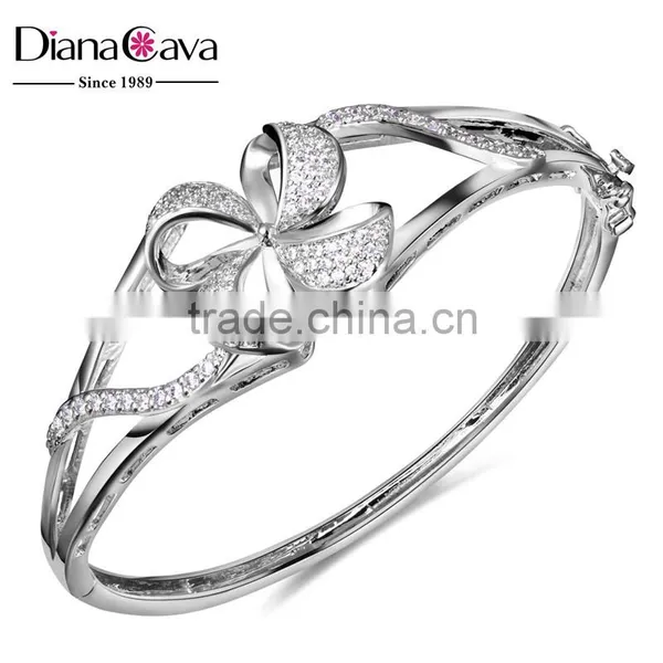 New Chinese Style Jewelry Windmill Shape Best Gift for Women 18K Gold Plated Bangle photo-2