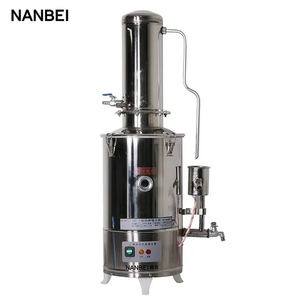 Lab Water Distillation Apparatus Automatic Stainless Steel Water Distiller