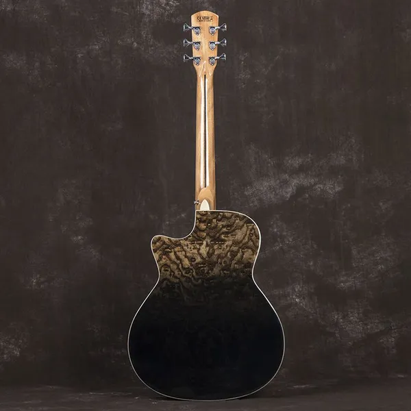 41inch Otis Folk Guitar Musical Instrument Solid Guitar AC-Black Travel Acoustic Guitar Factory Manufacturer photo-4