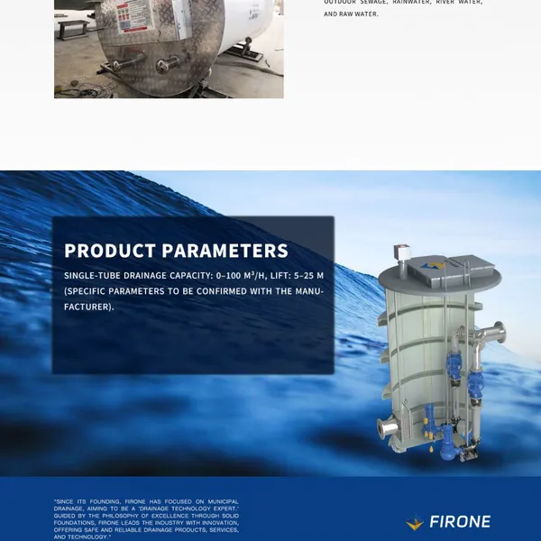 Integrated PE Prefabricated Pump Station, Featuring Various Diameters, is a Factory-fabricated Integrated Pump Station photo-4