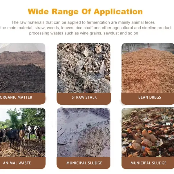 Home Compost Production Machine Fertilizer Processing Equipment Organic Waste Compost Machine for Sale photo-6