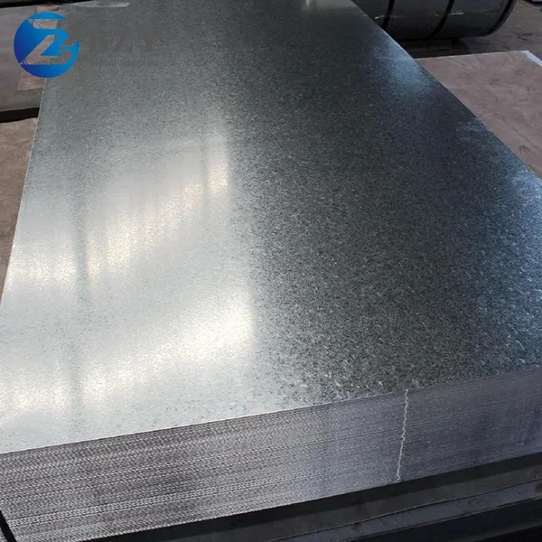 Hot Rolled ASTM A-653 Hot Dipped Galvanized Sheet G40 G60 Zinc Coated Plate Galvanized Steel Sheet photo-3