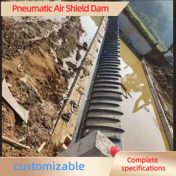 High Water Head Pneumatic Shield Dam Heavy-Duty Water Retaining Facility For Reservoir Auxiliary Use photo-3