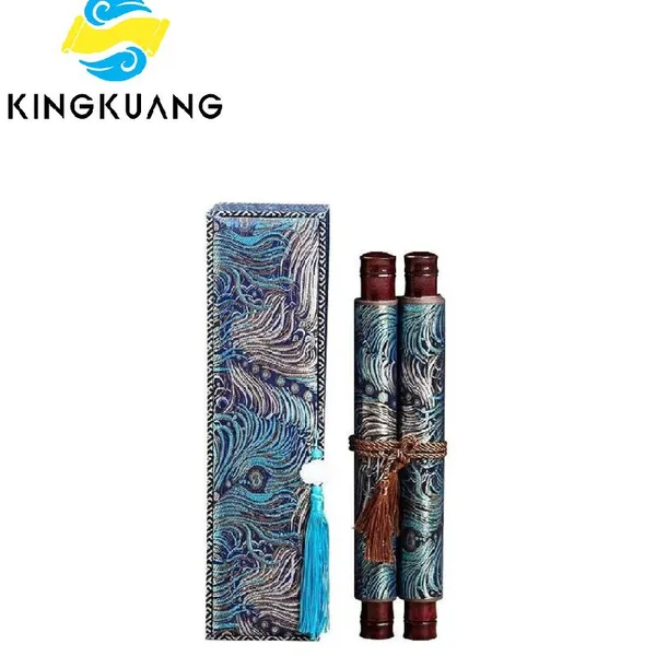 Xuan Paper Wedding Book Marriage Contract Scroll Artwork Gift Painting Calligraphy Brocade Box Set