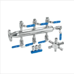 JPE Gas Distribution Manifold D3‑S6‑08RTJCL3AM‑D25S2‑4V04FN‑V04FN Multi‑port Gas Supply Manifold