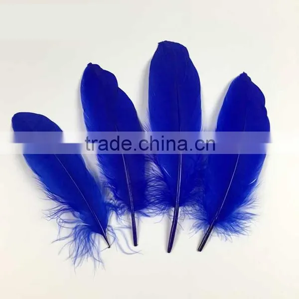 Wholesale Dyed Royal Blue Goose Feathers Colored for Sale
