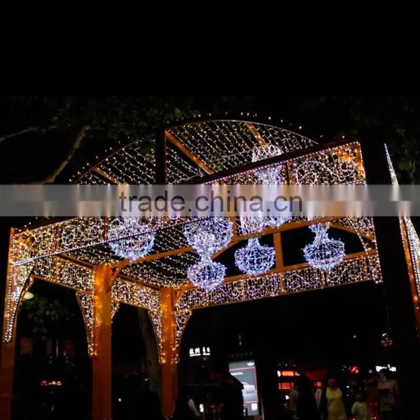 3D Motif Light Decoration LED Light Arch Decoration photo-3