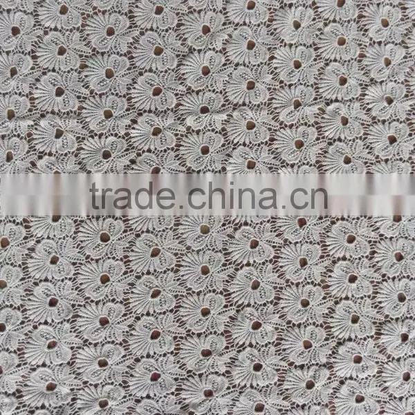 2016 High Quality Lace Accessory Cotton Full Lace Lace Design for Garment photo-5