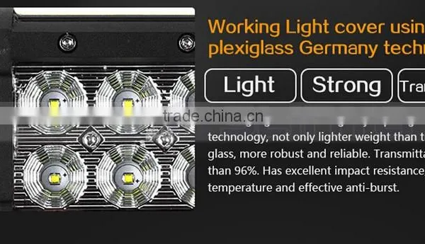 42PCS LED 126W Aluminum Housing PMMA Lens Off Road Light photo-6