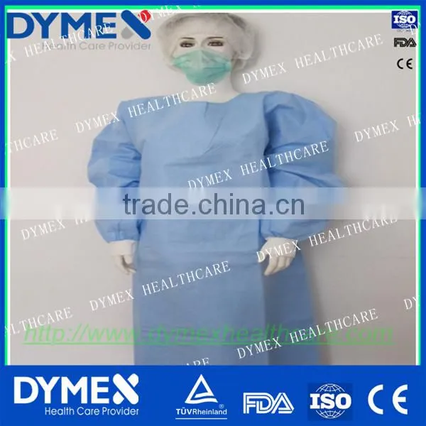Breathable Laminate Sterile Disposable Gown Patient Disposable Surgical Gown