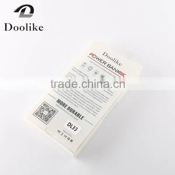 Doolike Newest Design Led Flashlight Dual Usb New Power Bank 8000mah photo-6