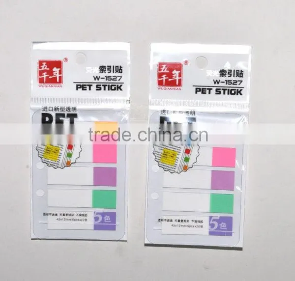 Promoting Self Adhesive Bookmark Paper Memo Pads Stick Notes photo-2