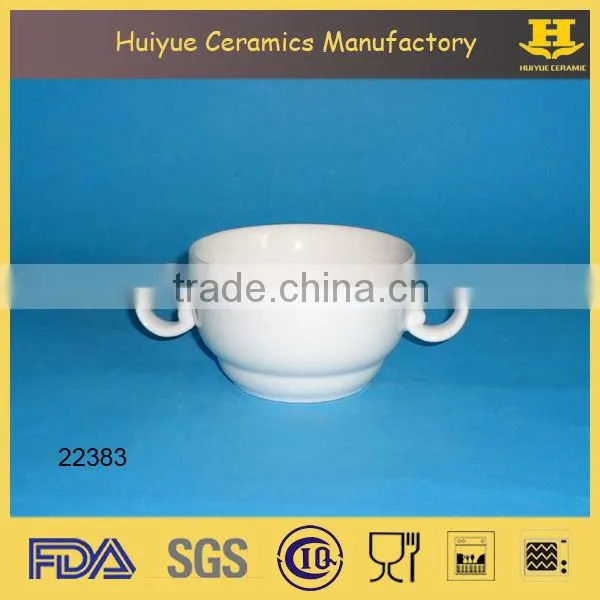 Ceramic Soup Cup With Spoon, Soup Bowl With Saucer photo-2