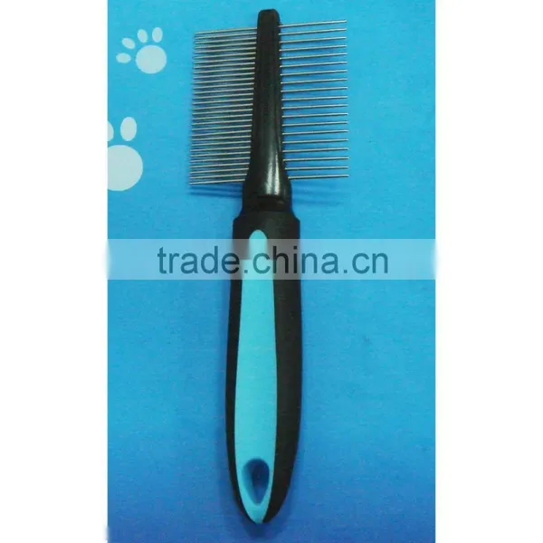 Clean and Healthy Dog Slicker Brush,with Soft Pad and Excellent Handle photo-3