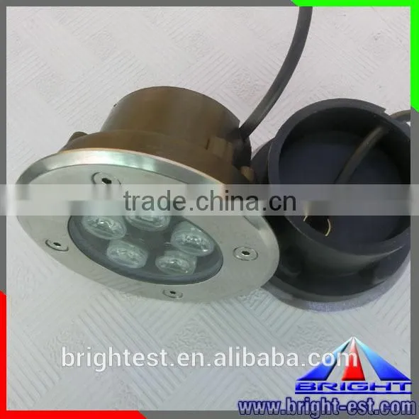 RGB Square Waterproof Fountain Light,white Round Led Underground Light for Garden and Road, photo-4