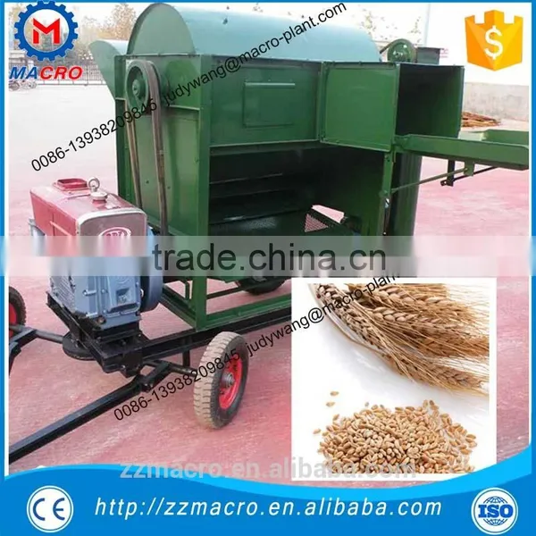 Electric or Diesel Engine Driven Barley Threshing Machine photo-2
