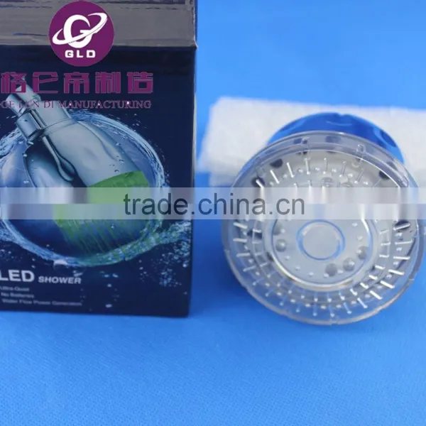 New Arrival Handheld 7Color LED Romantic Light Water Bath Home Bathroom Shower Head Glow photo-3