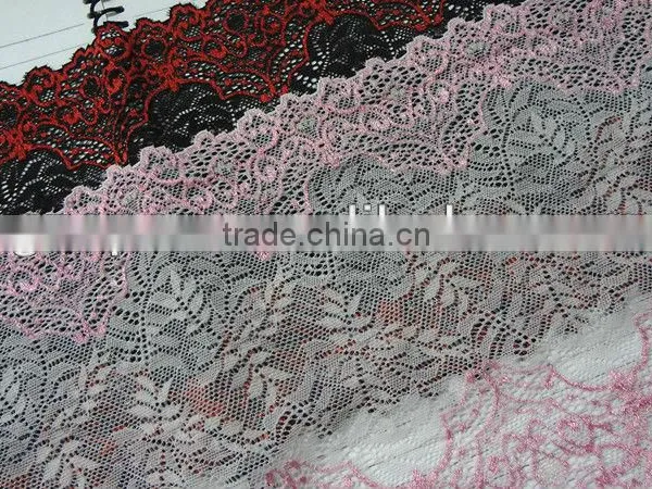 APN4136Y-18CM-lace Dress Designs Trimming Swiss Voile Lace in Guangzhou for Women Underwear photo-4