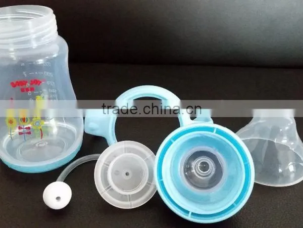 Funny Baby Feeder Bottle Color Changing Baby Bottle With Handle and Straw photo-5