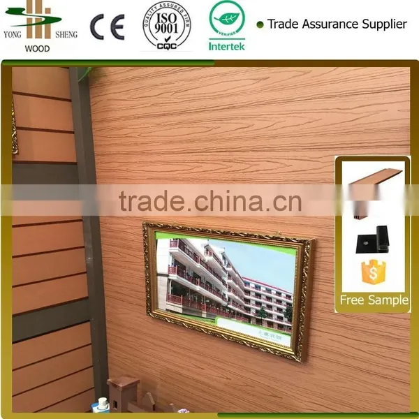 2015 Cheaper Price Wood Plastic Composite/wpc Wall Panel , Cladding photo-2