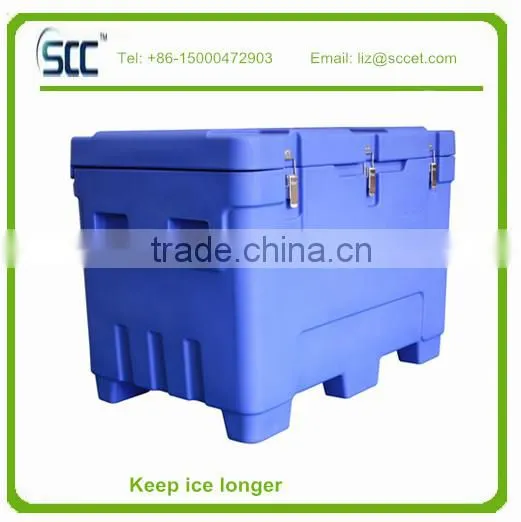 240ltr Plastic Dry Ice Bin With Insulation Function, Flexible Use for Dry Ice Plant photo-4