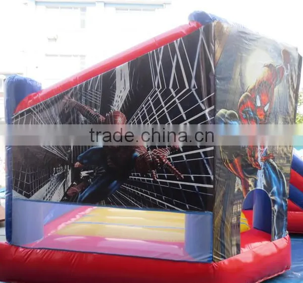 Lanqu Inflatable Best Bounce House Spiderman photo-5