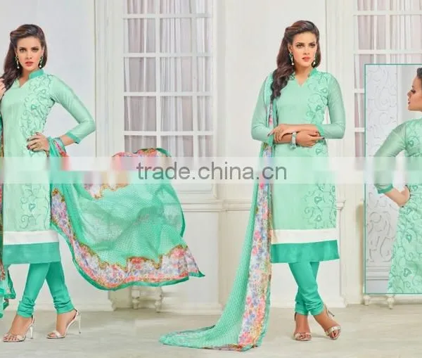 CHANDERI COTTON SALWAR KAMEEZ photo-6