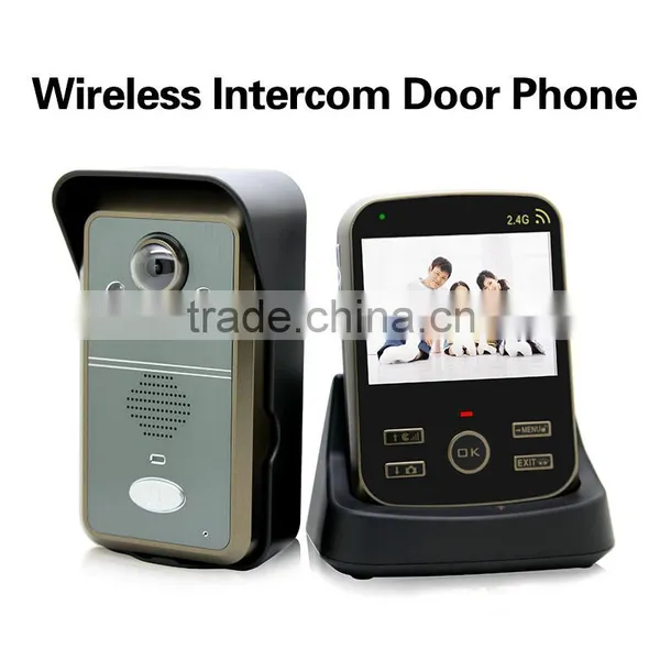 Factory OEM Night Vision Motion Sensor Hot Selling Handsfree Color Video Door Phone