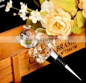 Cheap And High Quality Crystal Animal Wine Bottle Stopper photo-2