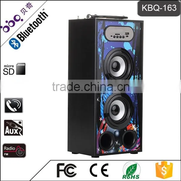 BBQ KBQ-163 10W 1200mAh DJ Empty Speaker Box photo-2