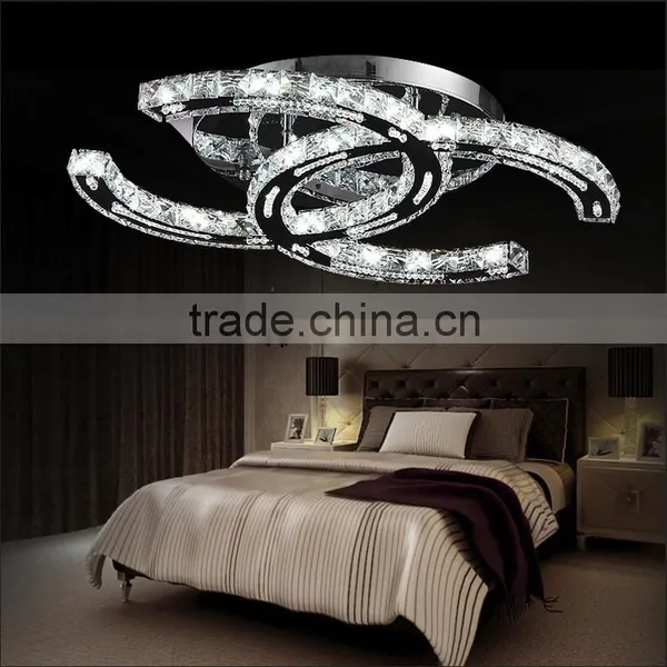 K9 Crystal Chandelier 220V Modern LED Crystal Ceiling Lamp photo-5