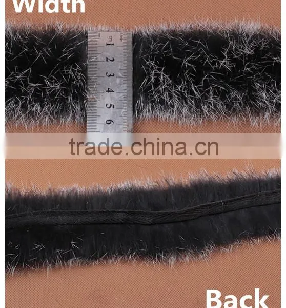 2015 Good Design Best Sale Comfortable Rex Rabbit Fur Strips / Rabbit Fur Trimming