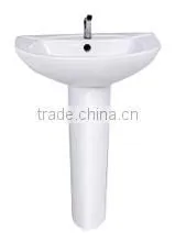 118 Ceramic Pedestal Basin for Bathroom