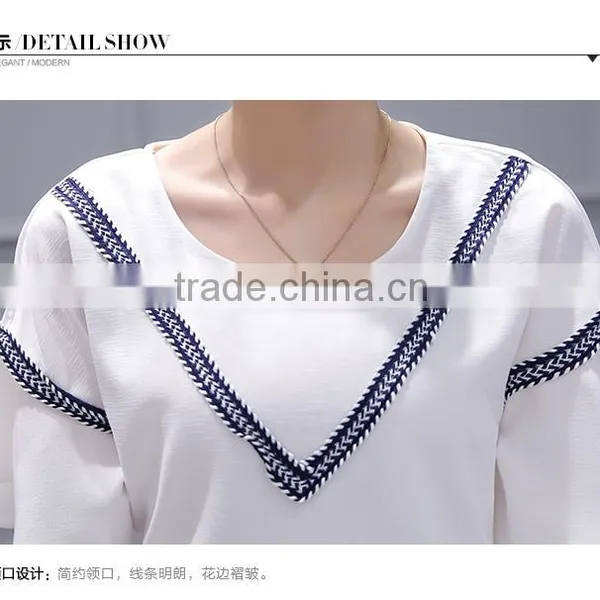 Summer Fashion OEM/ODM Casual Top and Skirt Set photo-6