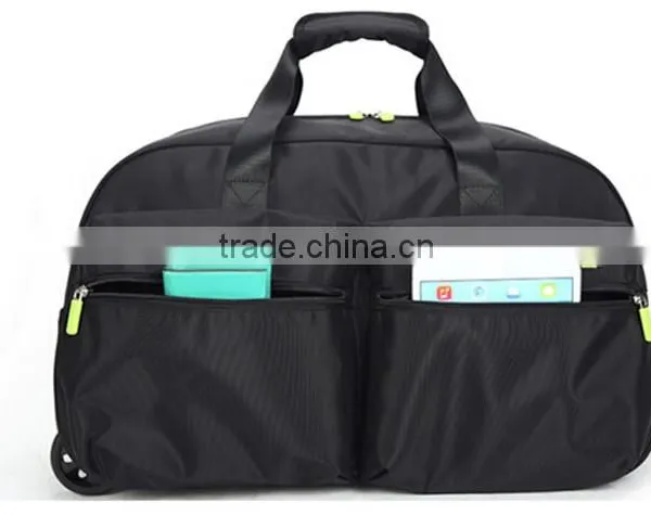 Custom High Quality Fashionable Multifunction Waterproof Large Capacity Tote Travel Trolley Luggage Bag photo-4